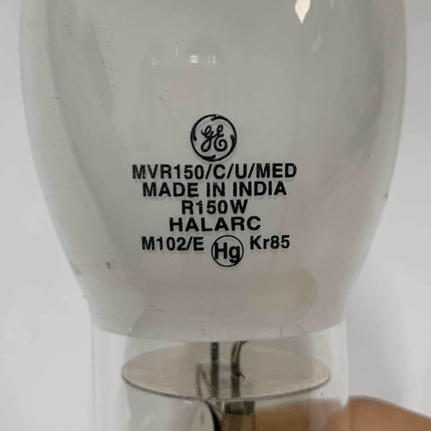 奇異GE 12604 MVR150/C/U/MED 150W E26  美規複金屬燈泡_GE090038
