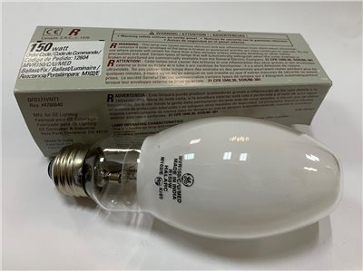 奇異GE 12604 MVR150/C/U/MED 150W E26  美規複金屬燈泡_GE090038